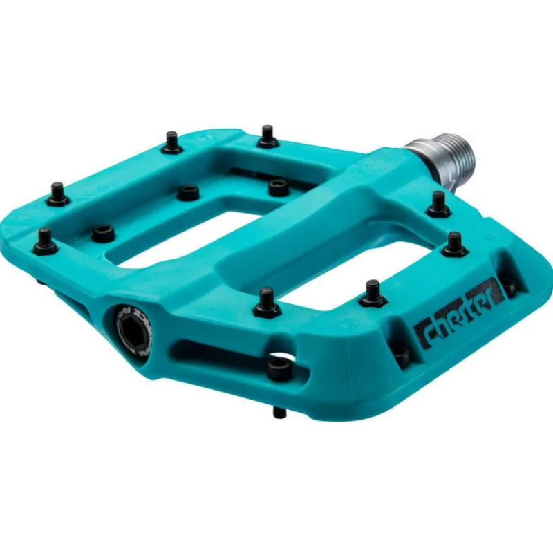Pedale pentru bicicleta RACE FACE PEDAL CHESTER COMPOSITE Turquoise Bestseller
